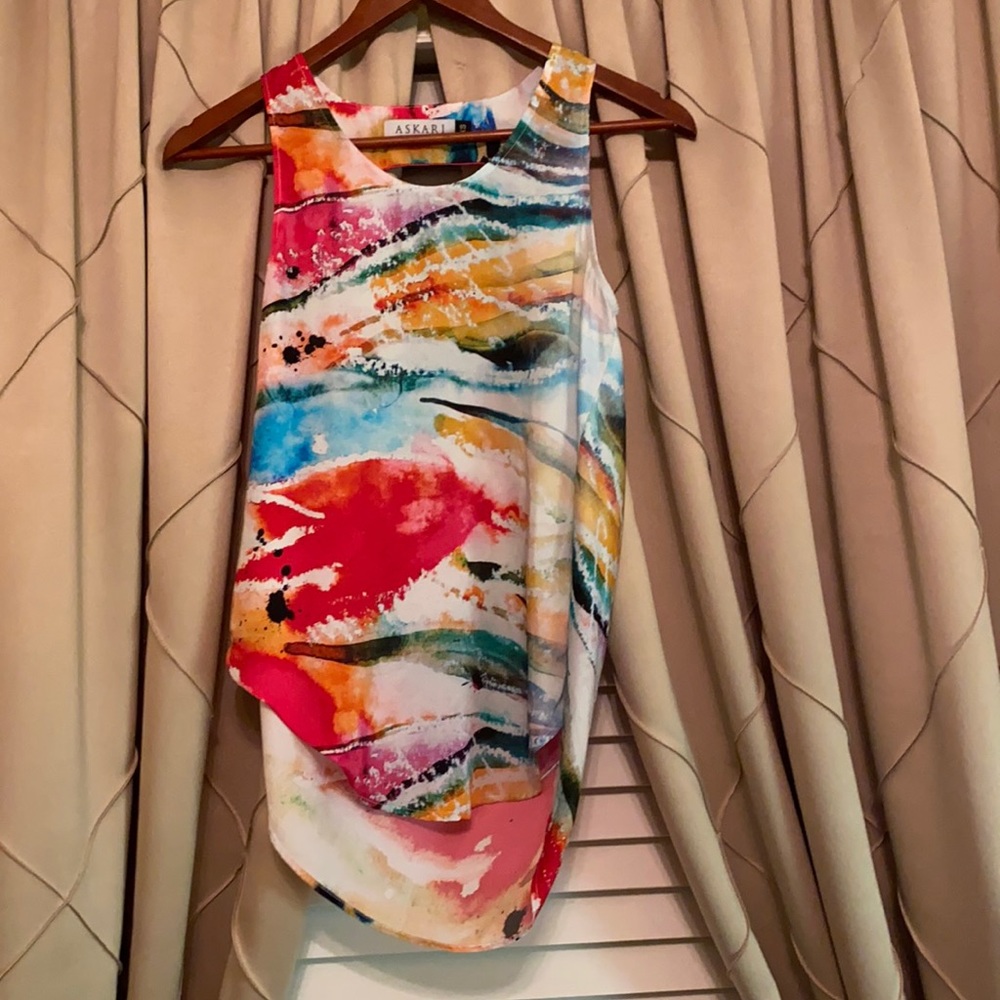 Askari silk top